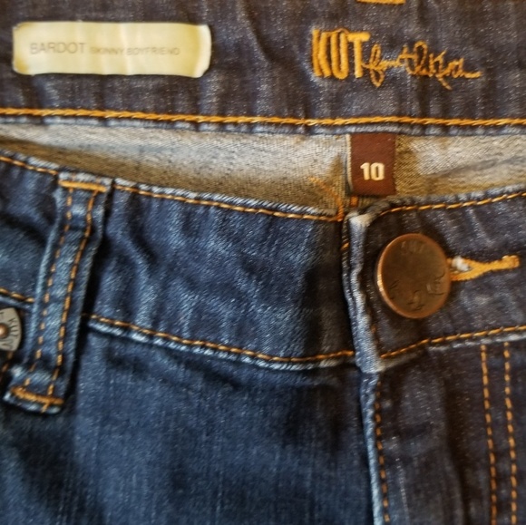 👖Kut from the Kloth Bardot Skinny Boyfriend jeans - Picture 3 of 6